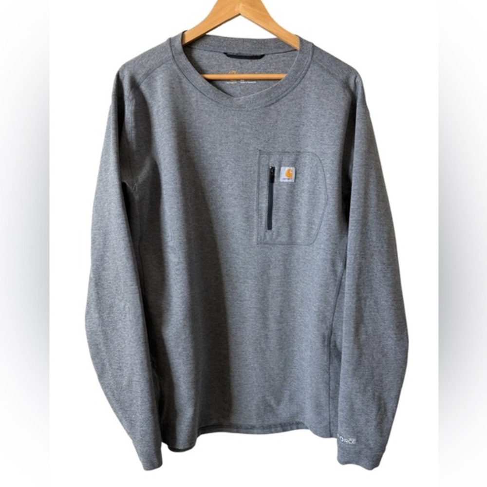 Carhartt shirt XL Regular Gray Performance‎ Stretch Workwear
